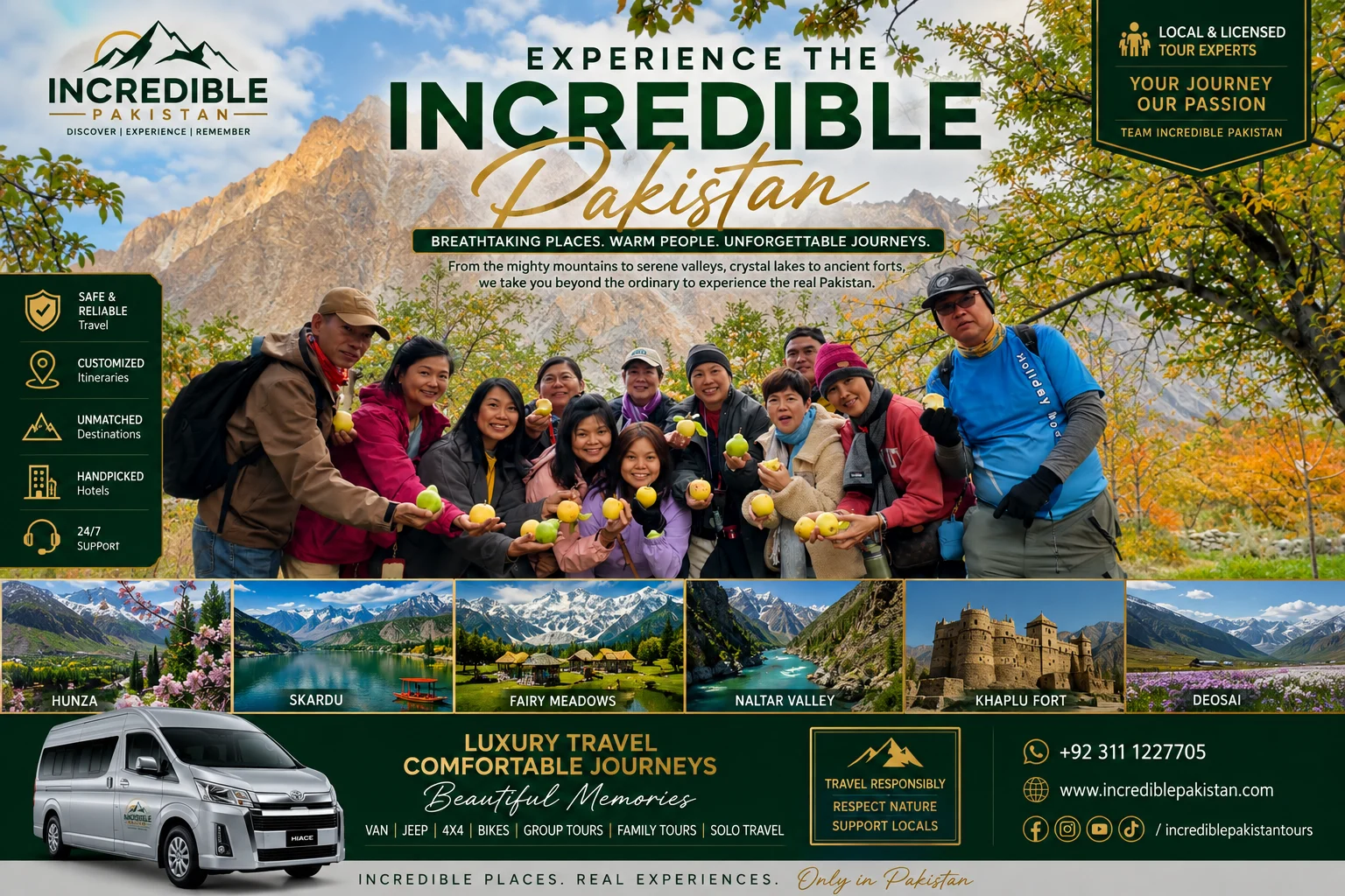 Hunza Ghizer and Skardu Autumn Tour - Incredible Pakistan