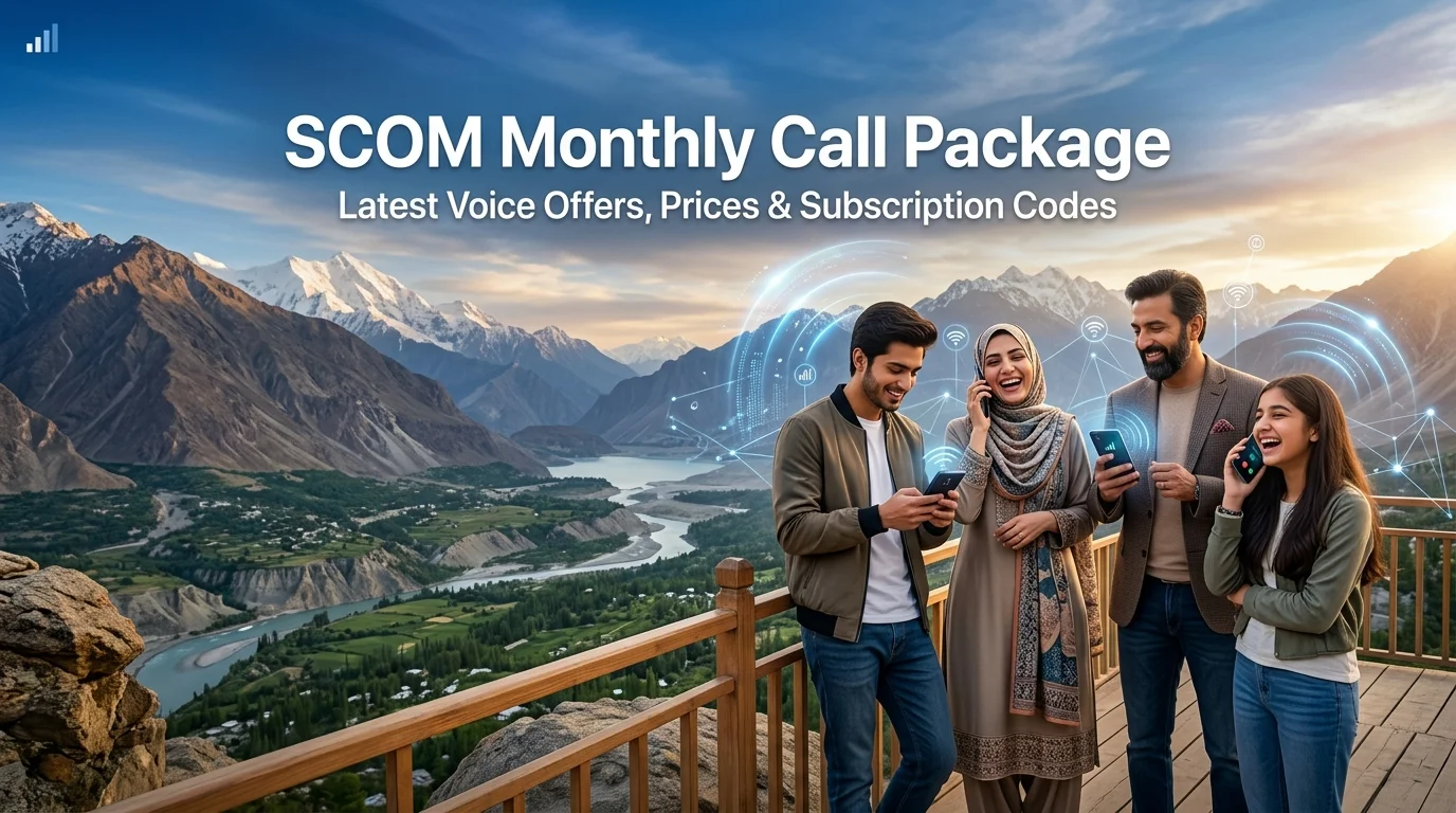 How to Get an SCOM SIM for Tourists in Gilgit-Baltistan