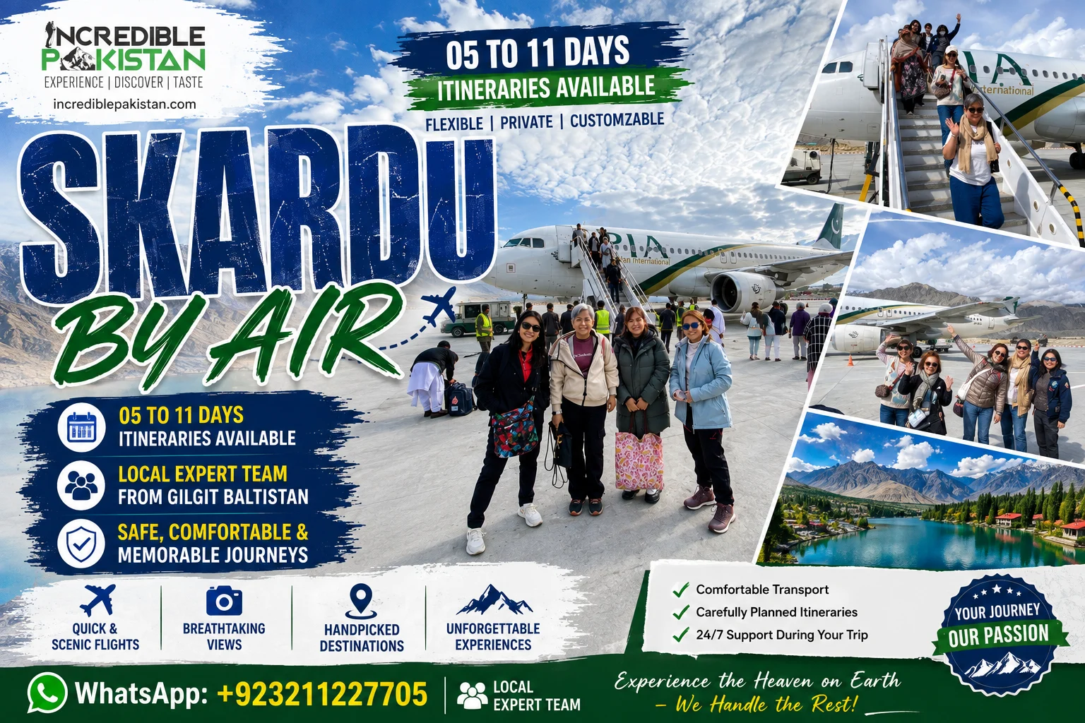 Skardu by Air – 05 to 11 Days Skardu Tour Packages | Incredible Pakistan