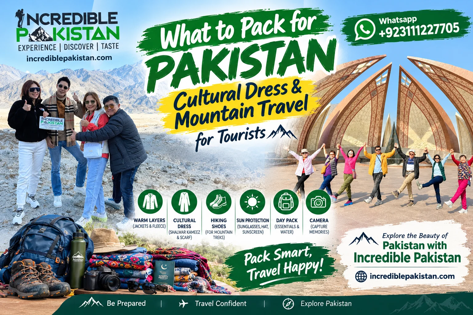 What to Pack for Pakistan: Cultural Dress & Mountain Travel Guide